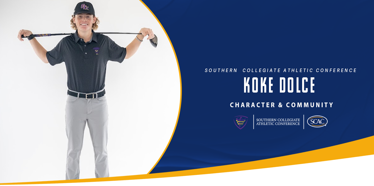Koke Dolce, Concordia University (Texas), Men's Golf - Character & Community