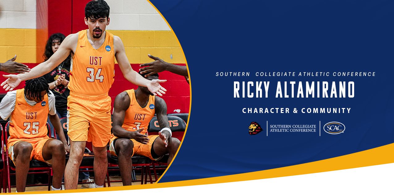 Ricky Altamirano, University of St. Thomas, Men's Basketball - Character & Community
