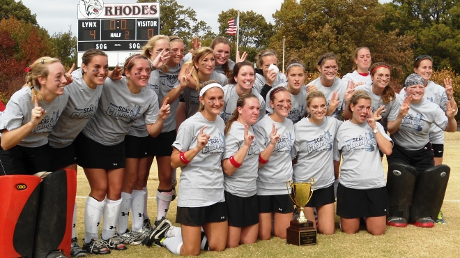 Rhodes Wins Third Consecutive SCAC Field Hockey Championship