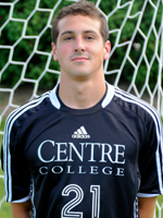 Josh Settle, Centre College, Men's Soccer (Offensive)