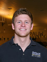 John Cook, DePauw University, Men's Swimming
