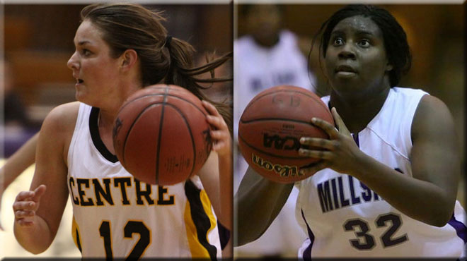 Centre's Prewitt; Millsaps' Morton selected to D3hoops.com Team of the Week