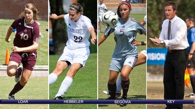 Trinity's Loar; Centre's Hebbeler headline 2011 All-SCAC Women's Soccer voting