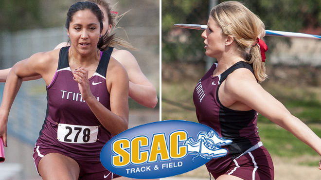 Trinity's Sigala, Oelze Named SCAC Women's Track and Field Athletes of the Week