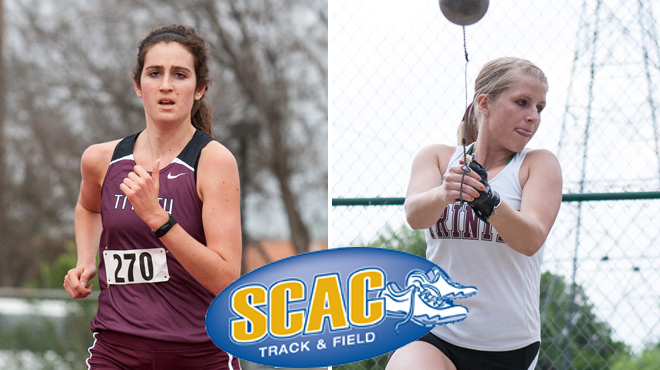 Trinity's Newell, Oelze Named SCAC Women's Track and Field Athletes of the Week