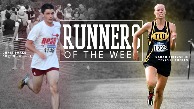 AC's Burke; TLU's Fritzsche Earns SCAC Cross Country Runners of the Week
