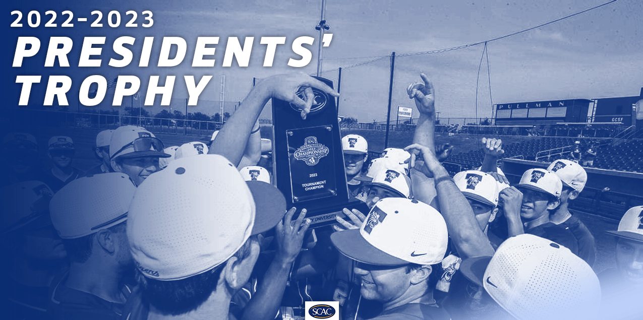Trinity Wins 12th Straight SCAC Presidents' Trophy