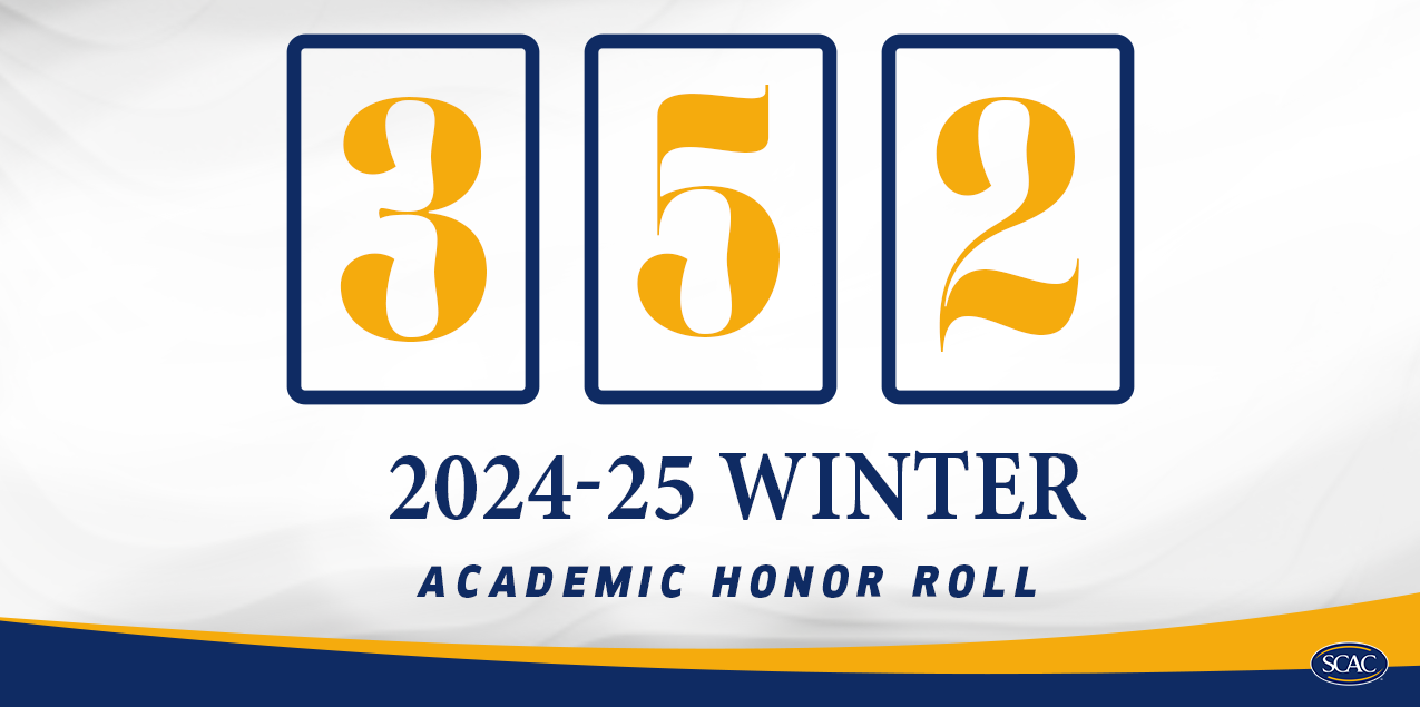 SCAC Has 352 Winter Sports Student-Athletes Earn Academic Honor Roll Accolades