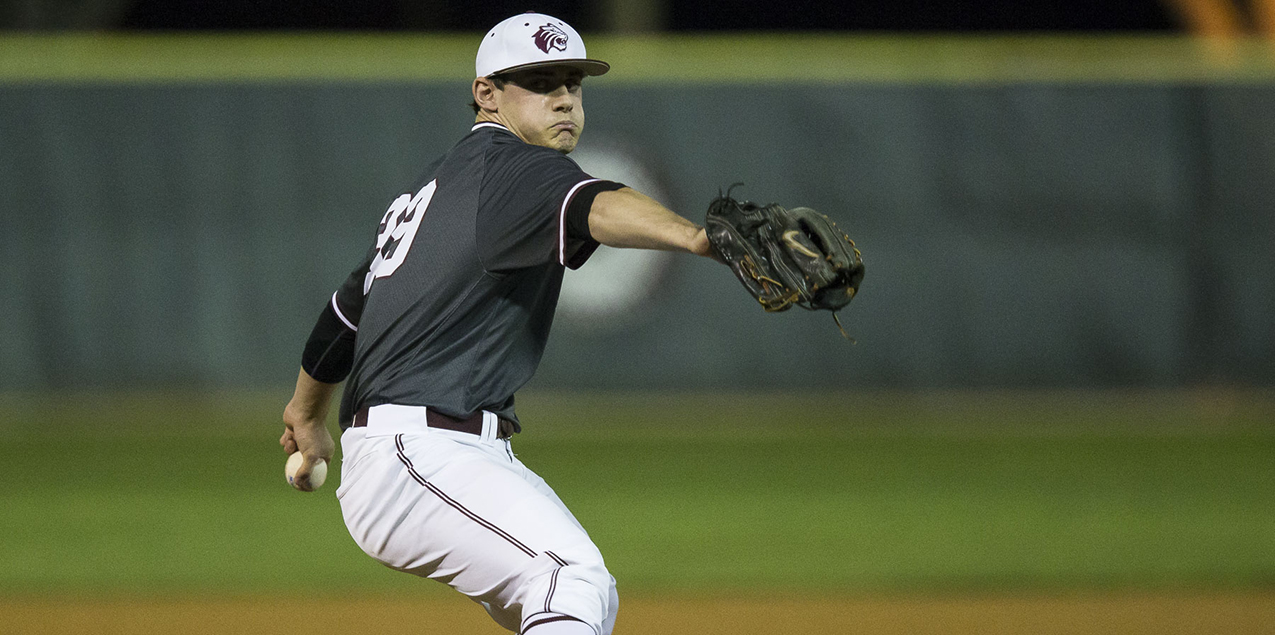 Chris Tate, Trinity University, Pitcher of the Week (Week 2)