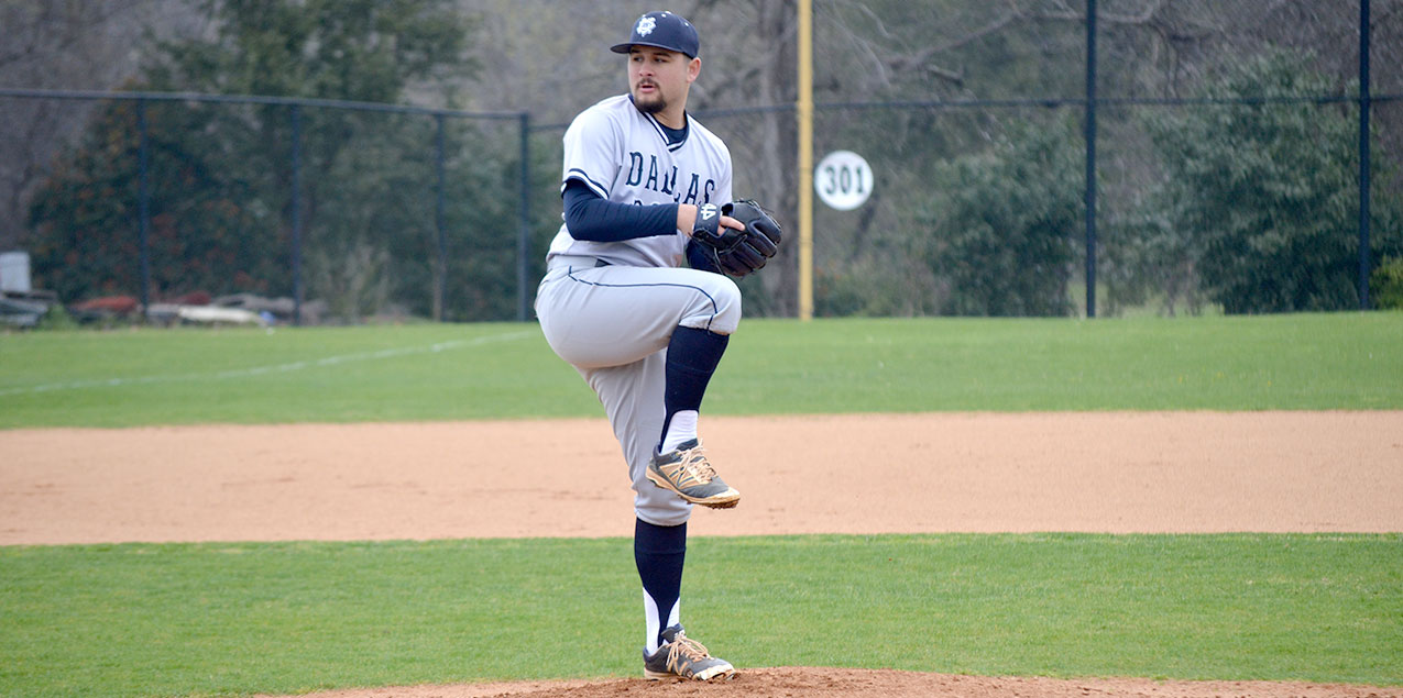 Conrad Voss, University of Dallas, Pitcher of the Week (Week 4)