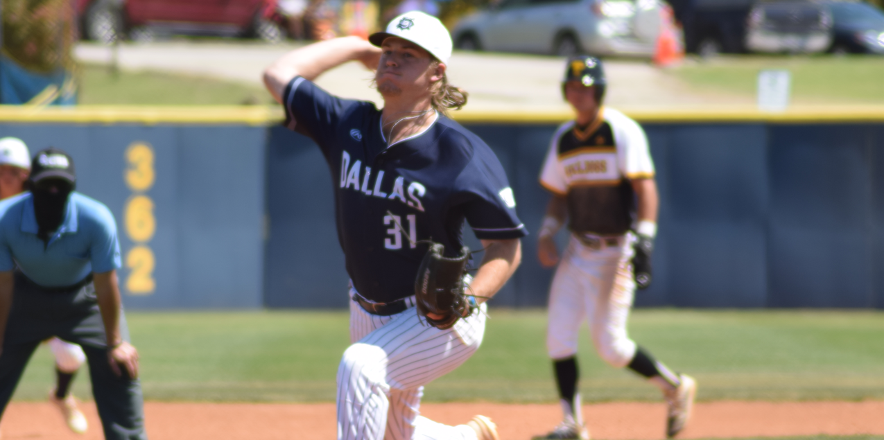 Ethan Mann, University of Dallas, Pitcher of the Week (Week 10)