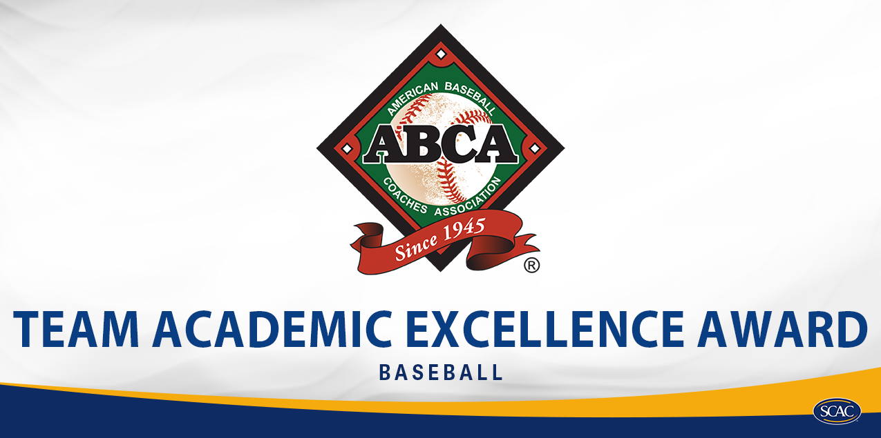 Four SCAC Squads Earn ABCA Team Academic Excellence Award