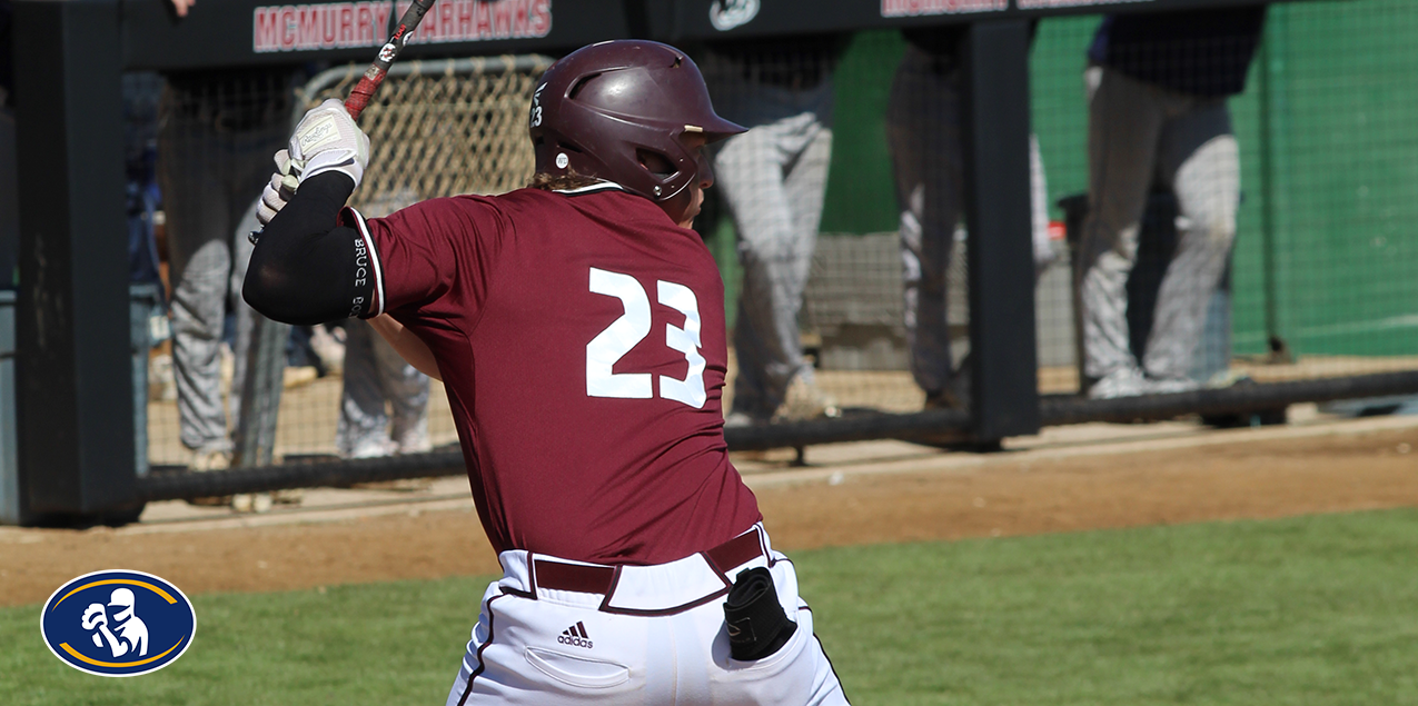Collin Bruning, McMurry University, Hitter of the Week (Week 4)