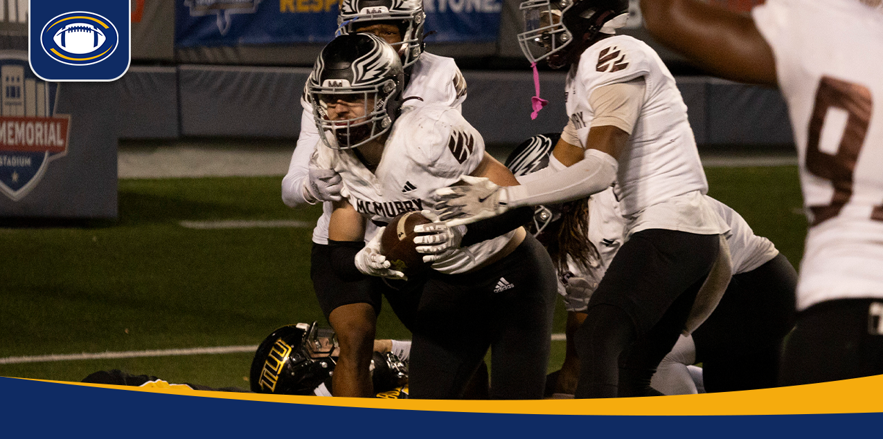 Bryce Neves, McMurry University, Defensive Player of the Week (Week 11)