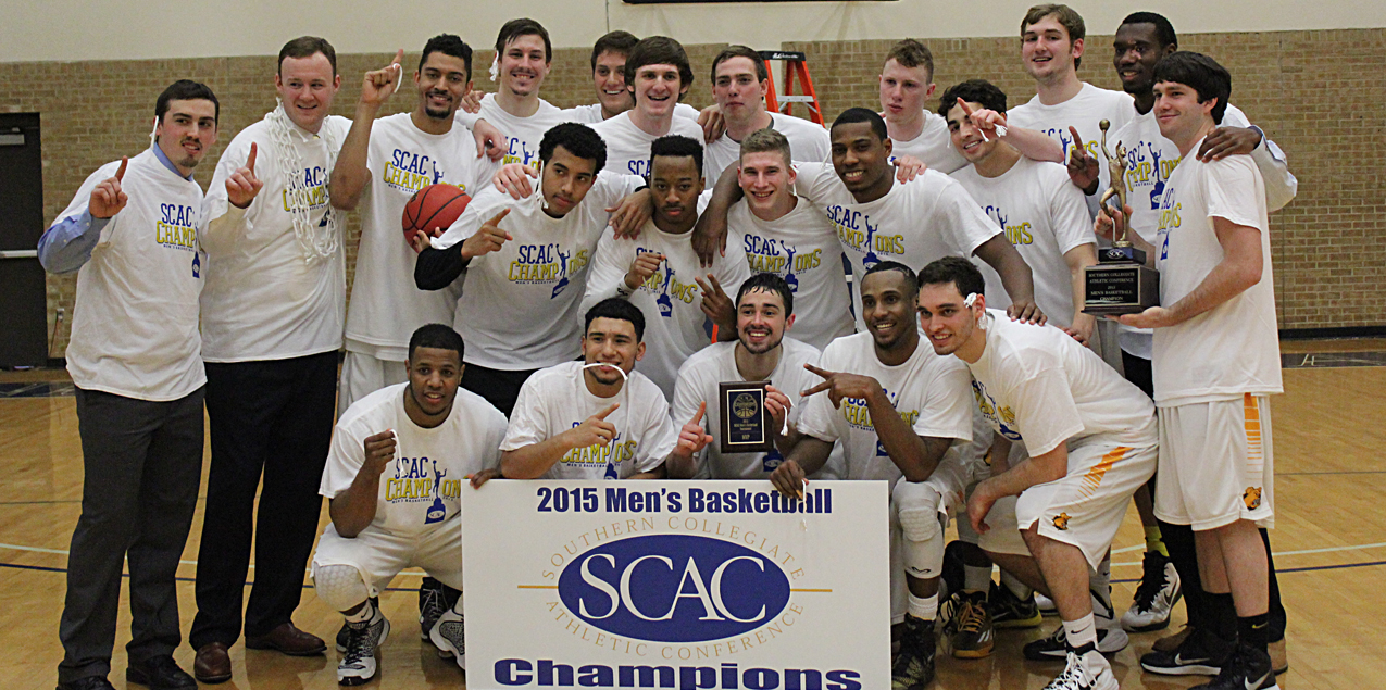 Texas Lutheran Defeats Centenary for SCAC Men's Basketball Title