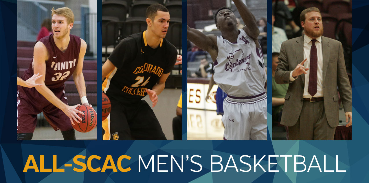 Centenary's Sapp, Schreiner's Kuykendall Headline 2016-17 All-SCAC Men's Basketball Selections