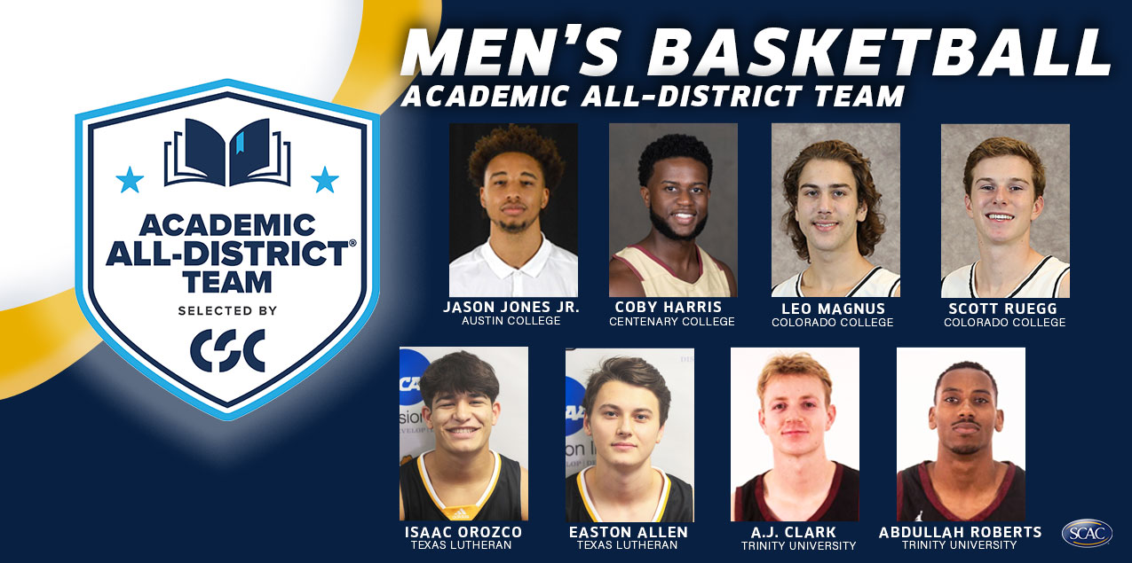 Eight Men's Basketball Players Earn CSC Academic All-District&reg; Honors