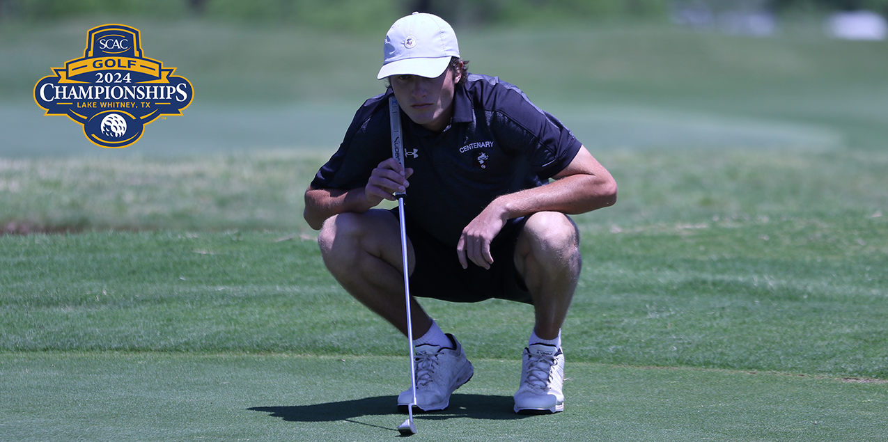 First Round Leader Drew Bennett of Centenary
