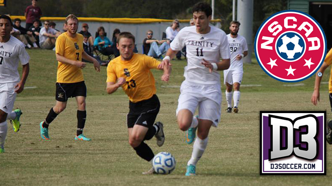 Trinity Seventh in Latest NSCAA/Continental Tire Top 25 Men&rsquo;s Soccer Poll