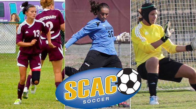 Centenary's Alexander, Coker; Schreiner's De La Torre Named SCAC Women's Soccer Player of the Week