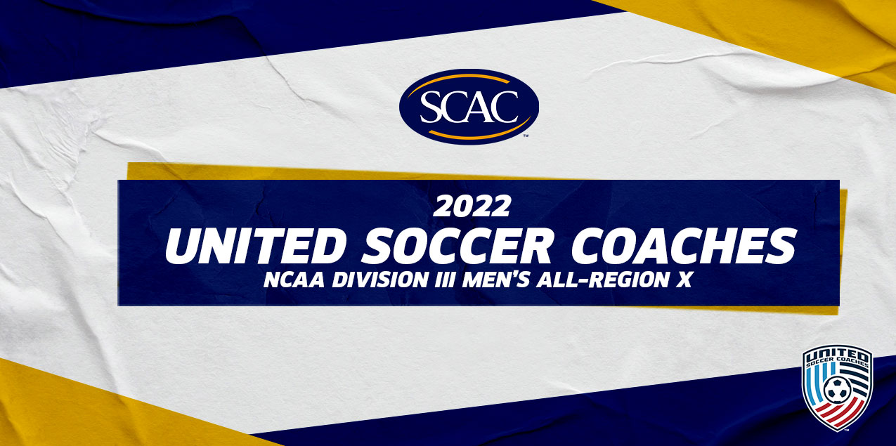Ten SCAC Athletes Earn Men's Soccer All-Region Accolades