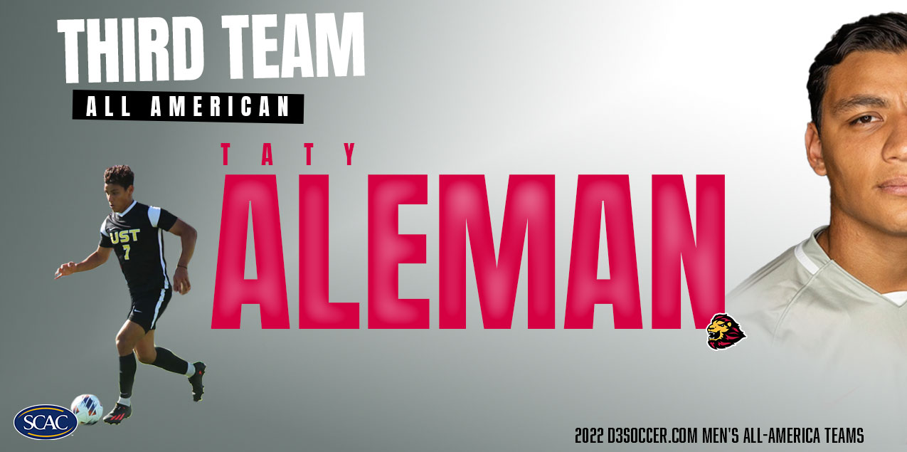 St. Thomas' Aleman Named D3Soccer.com All-American