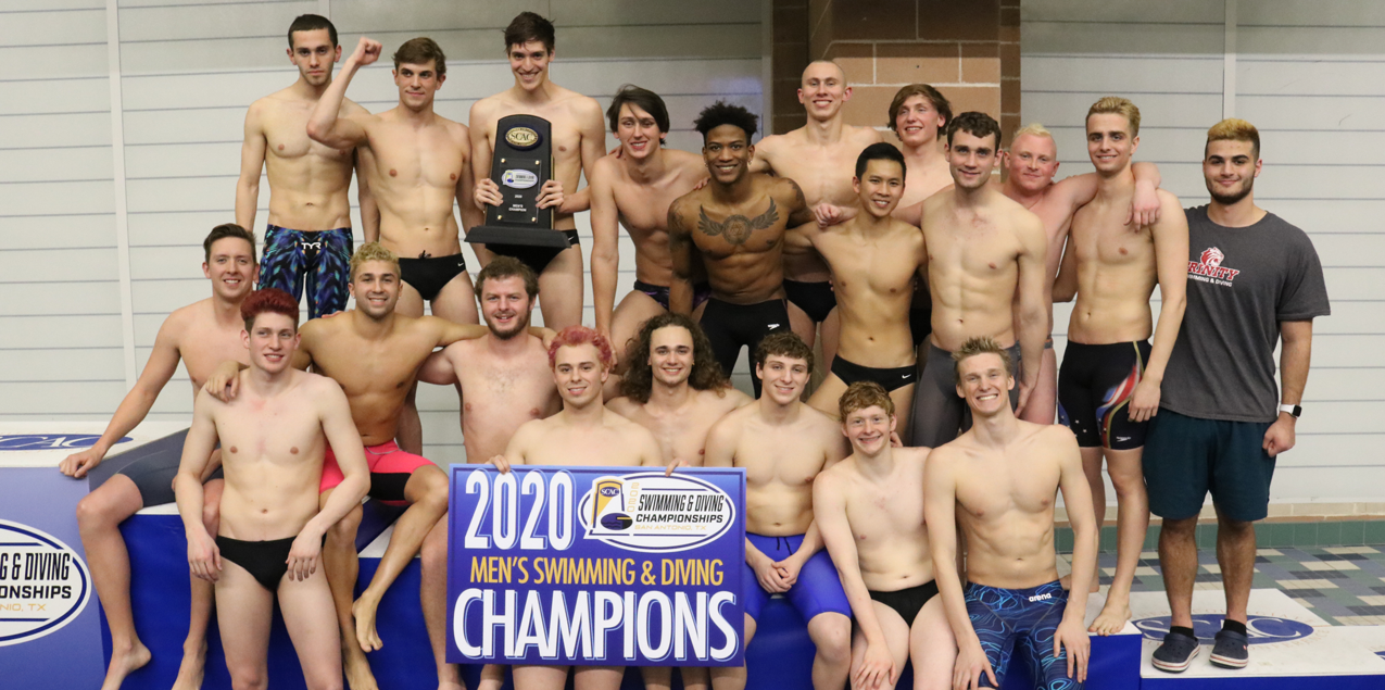 Trinity Regains SCAC Men's Swimming & Diving Crown