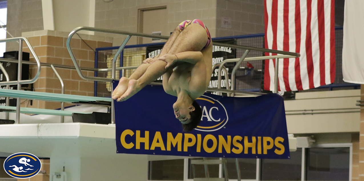 Konstantine Partalas, Trinity University, Diver of the Week (Week 1)