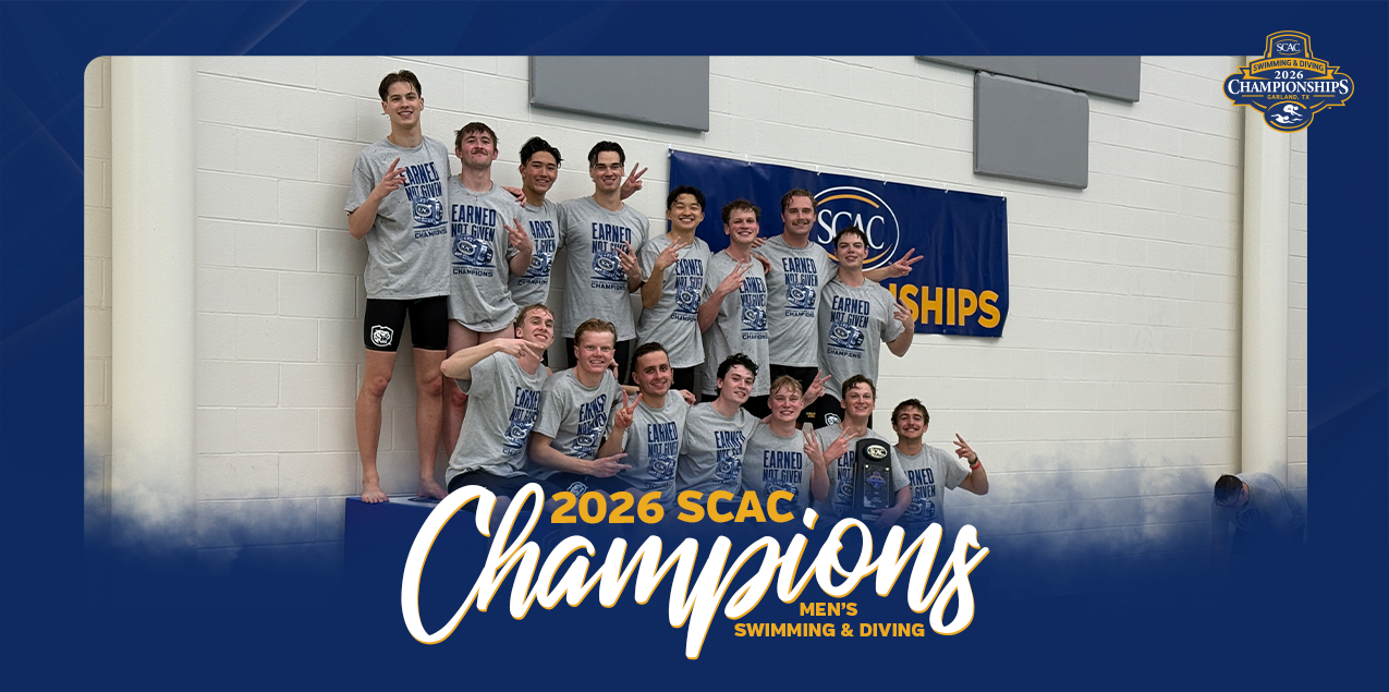 Colorado College Men Defend SCAC Swimming and Diving Crown