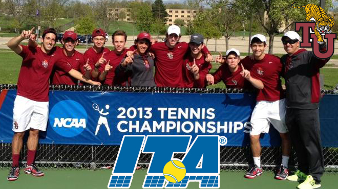 Trinity Men's Tennis Honored by Intercollegiate Tennis Association