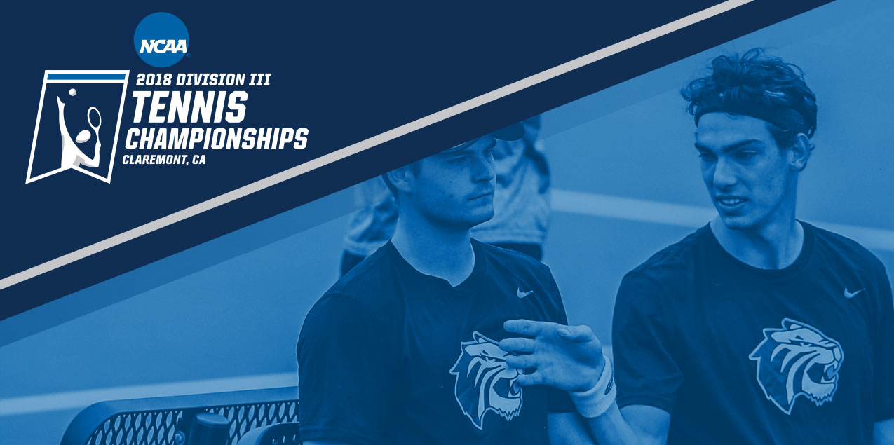 Trinity Men's Tennis Opens NCAA Tournament at Claremont