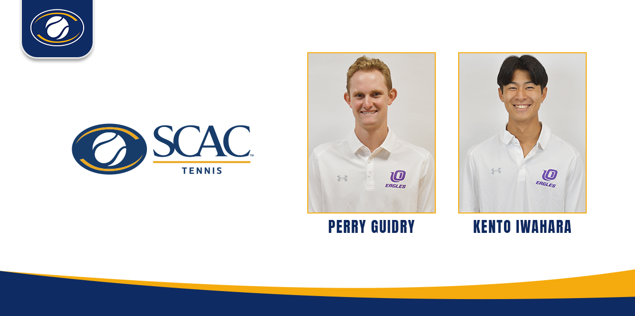 Perry Guidry / Kento Iwahara, University of the Ozarks (Ark.), Men's Tennis Doubles Team of the Week (Week 4)