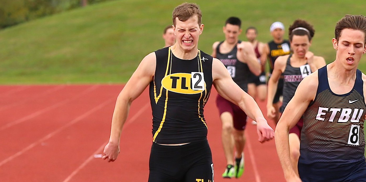 Dillan Wendel, Texas Lutheran University, Men's Track Athlete of the Week (Week 2)
