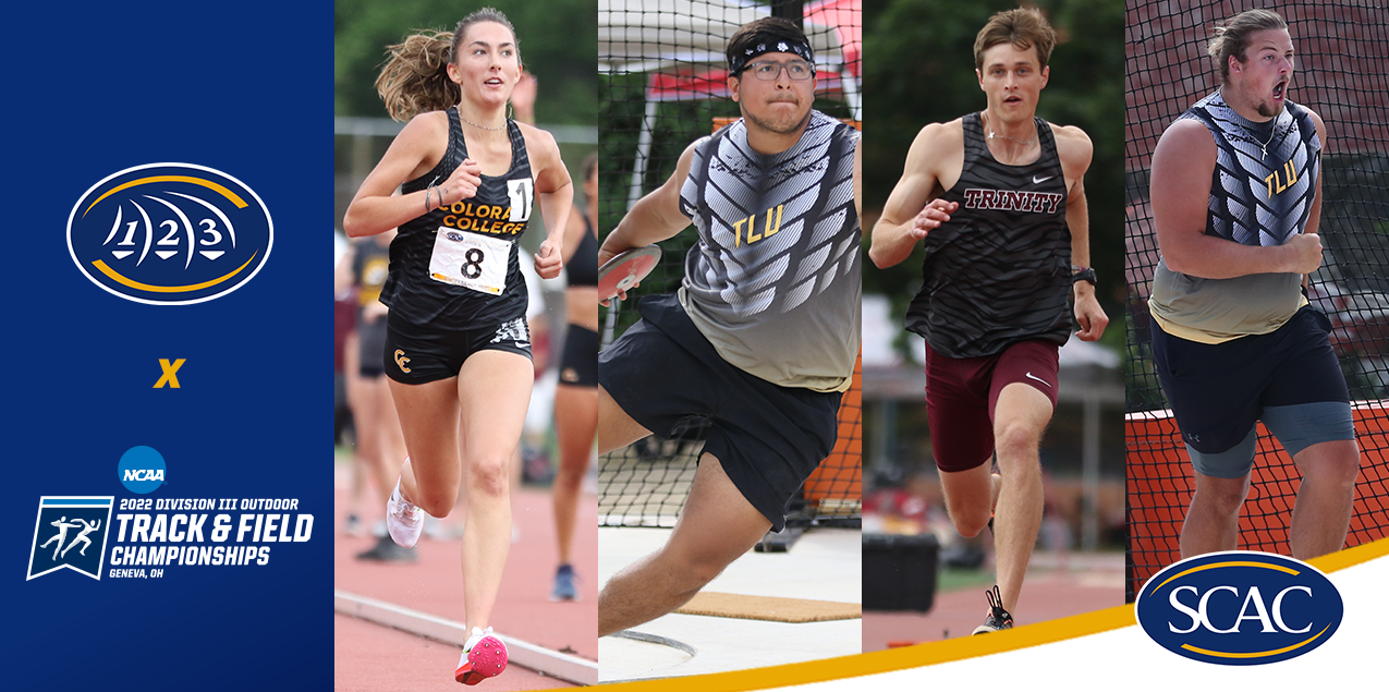 Four SCAC Student-Athletes to Compete at NCAA Track & Field Championships
