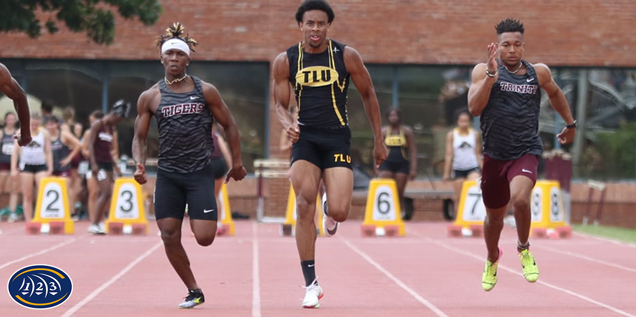 Elijah Jefferson, Texas Lutheran University, Men's Track Athlete of the Week (Week 1)