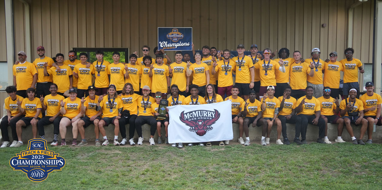 McMurry Leads Wire-to-Wire to Earn 2025 SCAC Men's Track & Field Title