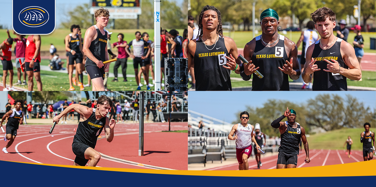 4x100 Bulldog Relay, Texas Lutheran University, Men's Track Athlete of the Week (Week 6)
