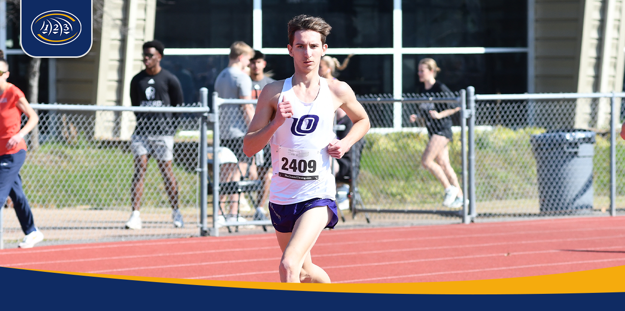 Peyton Jones, University of the Ozarks, Men's Track Athlete of the Week (Week 1)