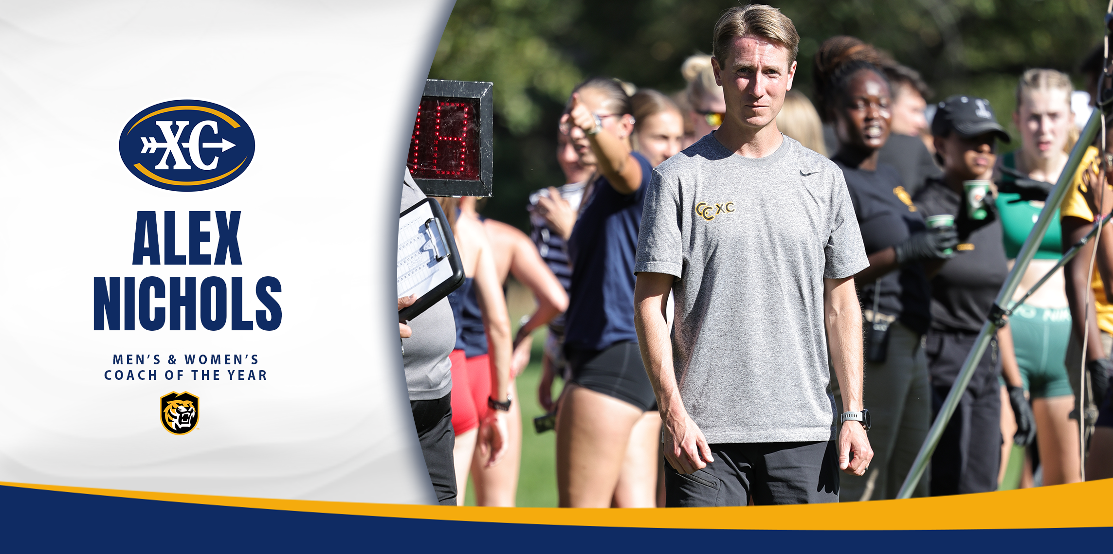 Colorado College's Nichols Earns Fourth Straight SCAC Men&rsquo;s and Women&rsquo;s Cross Country Coach-of-the-Year Honors