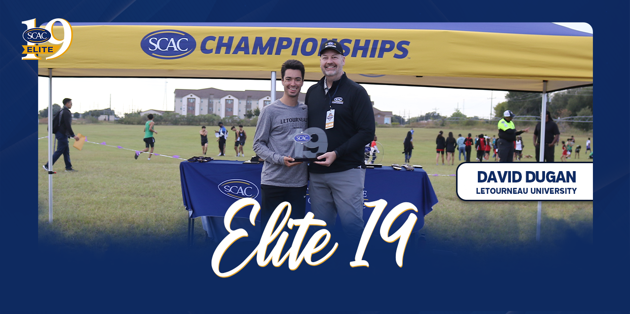 LeTourneau's Dugan Earns SCAC Men's Cross Country Elite 19 Award