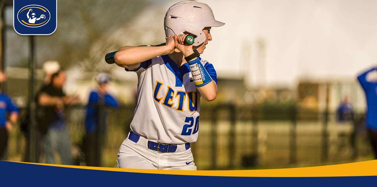Jenna Carter, LeTourneau University, Hitter of the Week (Week 6)