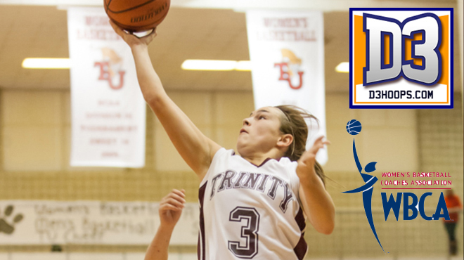 Trinity Ranked 22nd in WBCA USA Today, 24th in D3hoops.com Polls