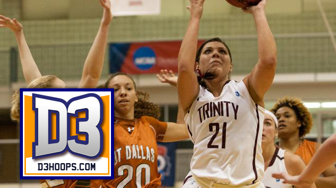 Trinity Women Sit at No. 25 in Latest D3hoops.com Polls