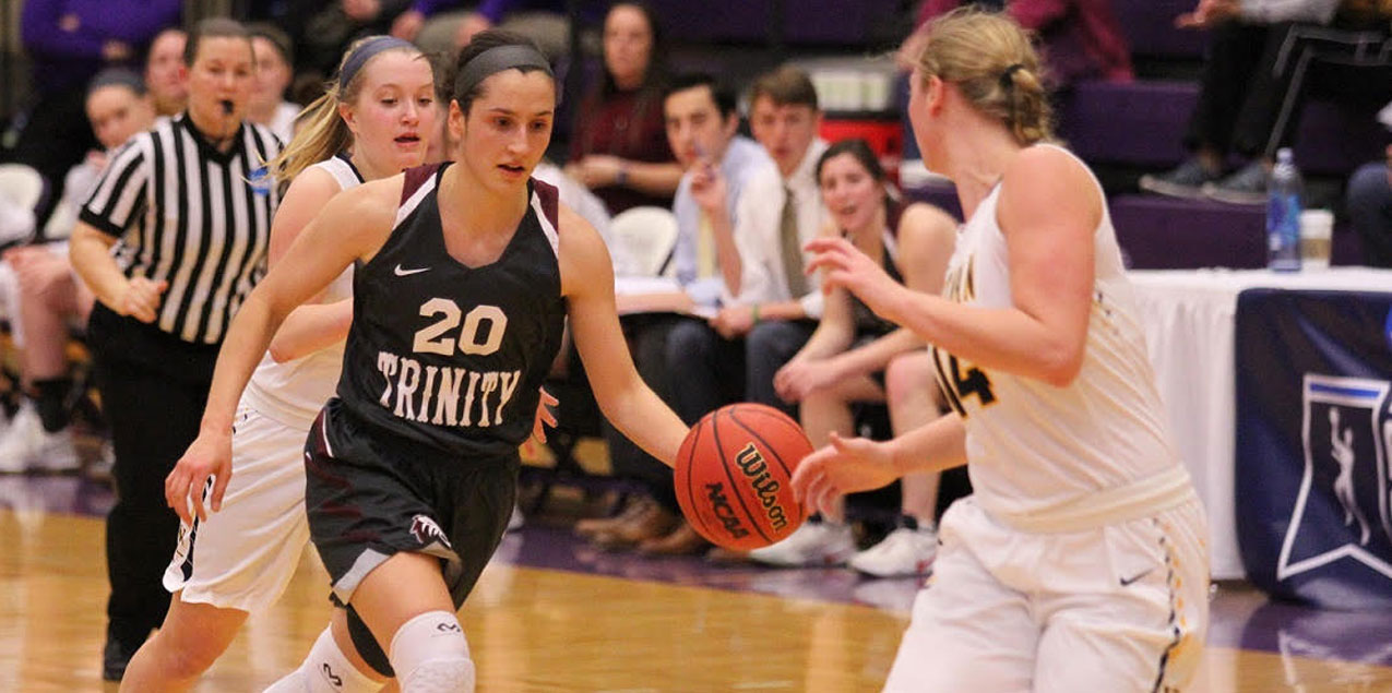 Trinity Women&rsquo;s Basketball Edged by Whitman in NCAA Sectional