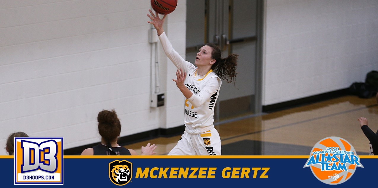 CC's Gertz Receives National Honors from D3hoops.com, WBCA