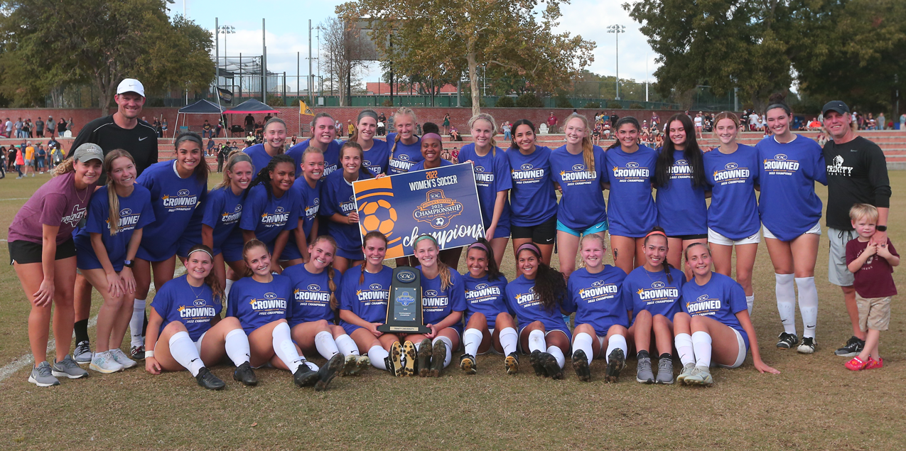 Trinity Women's Soccer Three-Peats With 4-0 Shutout of Texas Lutheran