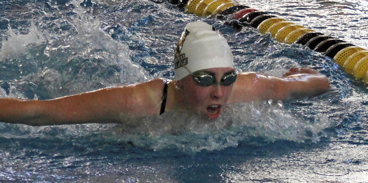 Ellen Silk, Colorado College, Women's Swimmer of the Week (Week 8)