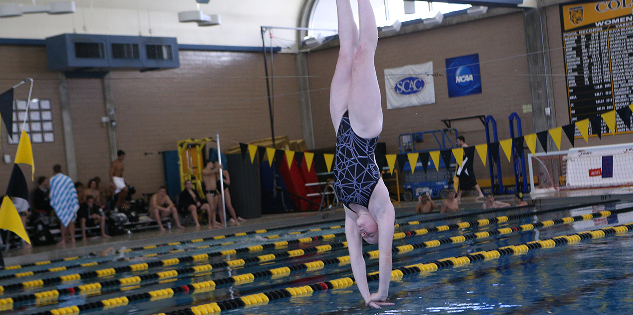 Peyton Classon, Colorado College, Diver of the Week (Week 2)