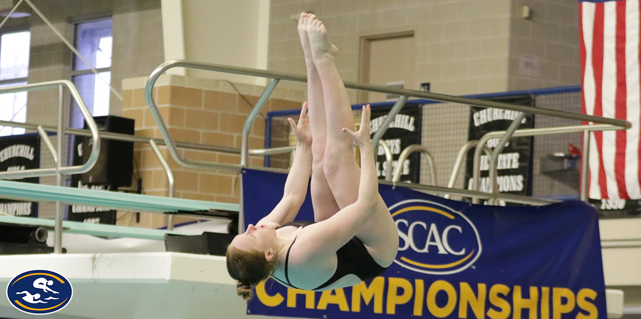 Peyton Classon, Colorado College, Diver of the Week (Week 9)