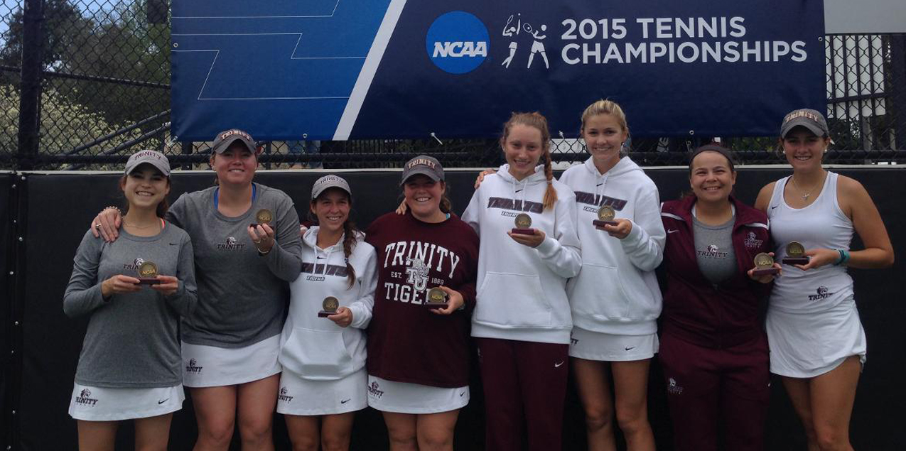 Trinity Women's Tennis Falls to No. 3 Claremont-Mudd-Scripps in Second Round